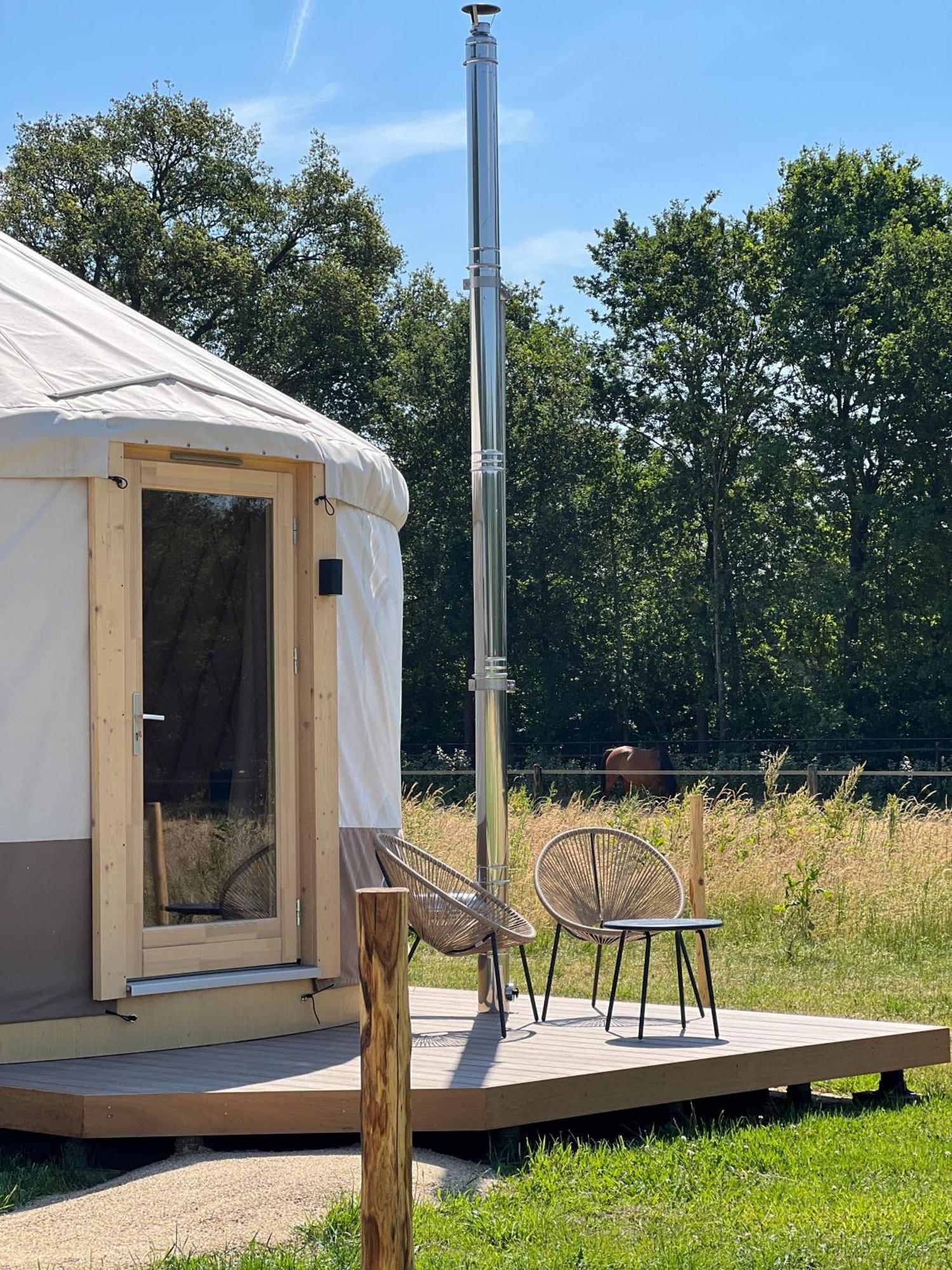 Magnolia Hoeve - Unieke Bestemming Voor Paardenliefhebbers En Bijzondere Overnachtingen In De Natuur Ledeacker エクステリア 写真